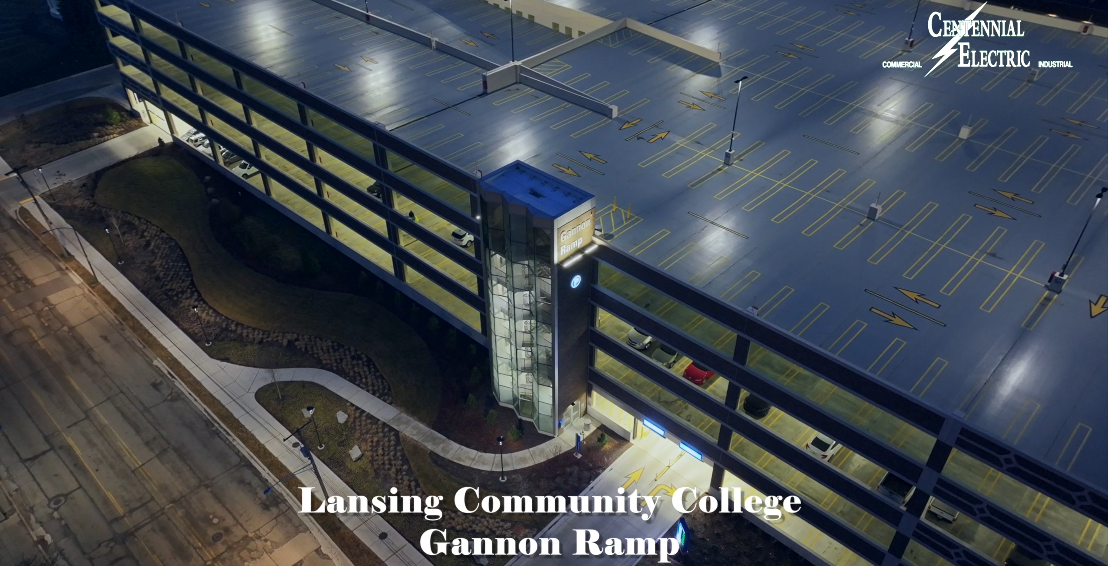 Lansing Community College Gannon Parking Ramp